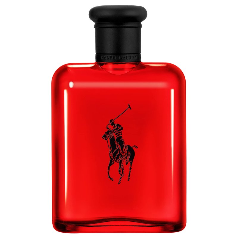 RALPH LAUREN FRAGRANCES Polo Red - Eau de Toilette - Men's Cologne - Woody & Spicy - With Grapefruit, Saffron, and Redwood - Medium Intensity - 4.2 Fl Oz