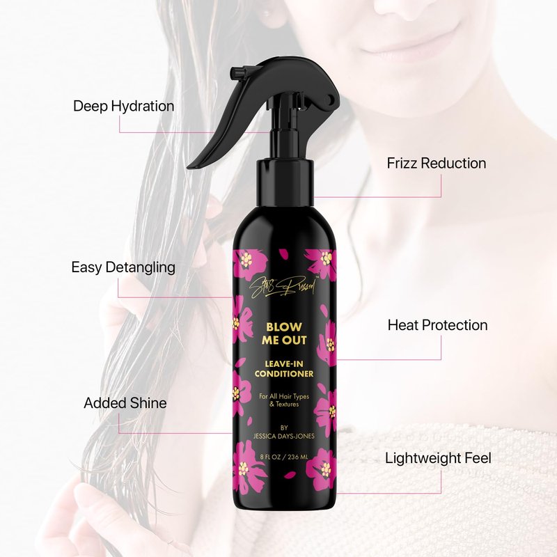 Blow Me Out Leave-In Conditioner - Hydrating Formula for Damaged Hair | 8 fl oz Moisturizing Treatment