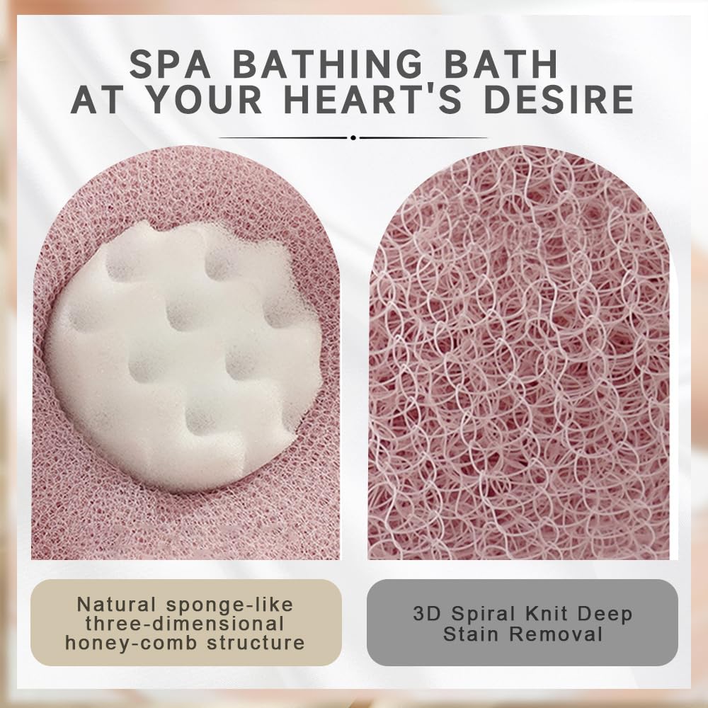 Super Soft Sunflower Suction Cup Bath Ball, 2-in-1 Sunflower Bath Ball Exfoliating Bath Sponge Cleaning Brush, Sponge Mesh Pouf Shower Ball for Women, Men Shower