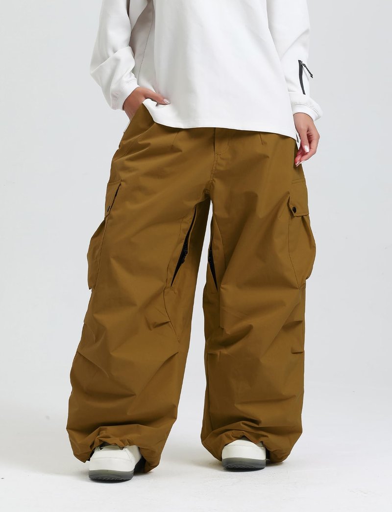 GSOU SNOW Women Men Ski Pants Snowboard Pants Super Baggy Snowboarding Loose Snow sport Insulation Waterproof