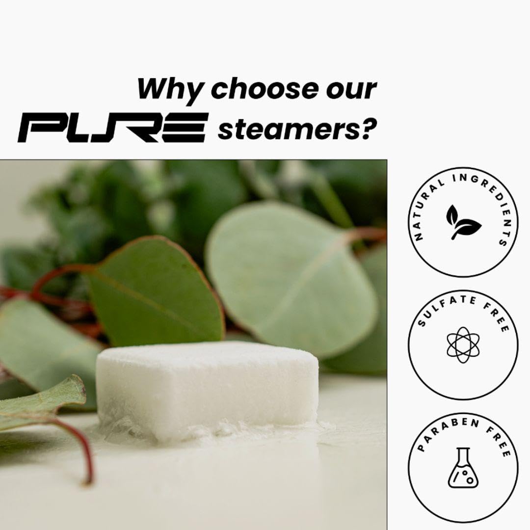 Sport Shower Steamers - USA Made with Natural Lavender Essential Oil, Aromatherapy, Stress and Sinus Relief, Muscle Recovery for Athletes, Best Birthday Presents and Father’s Day Gifts for Runners