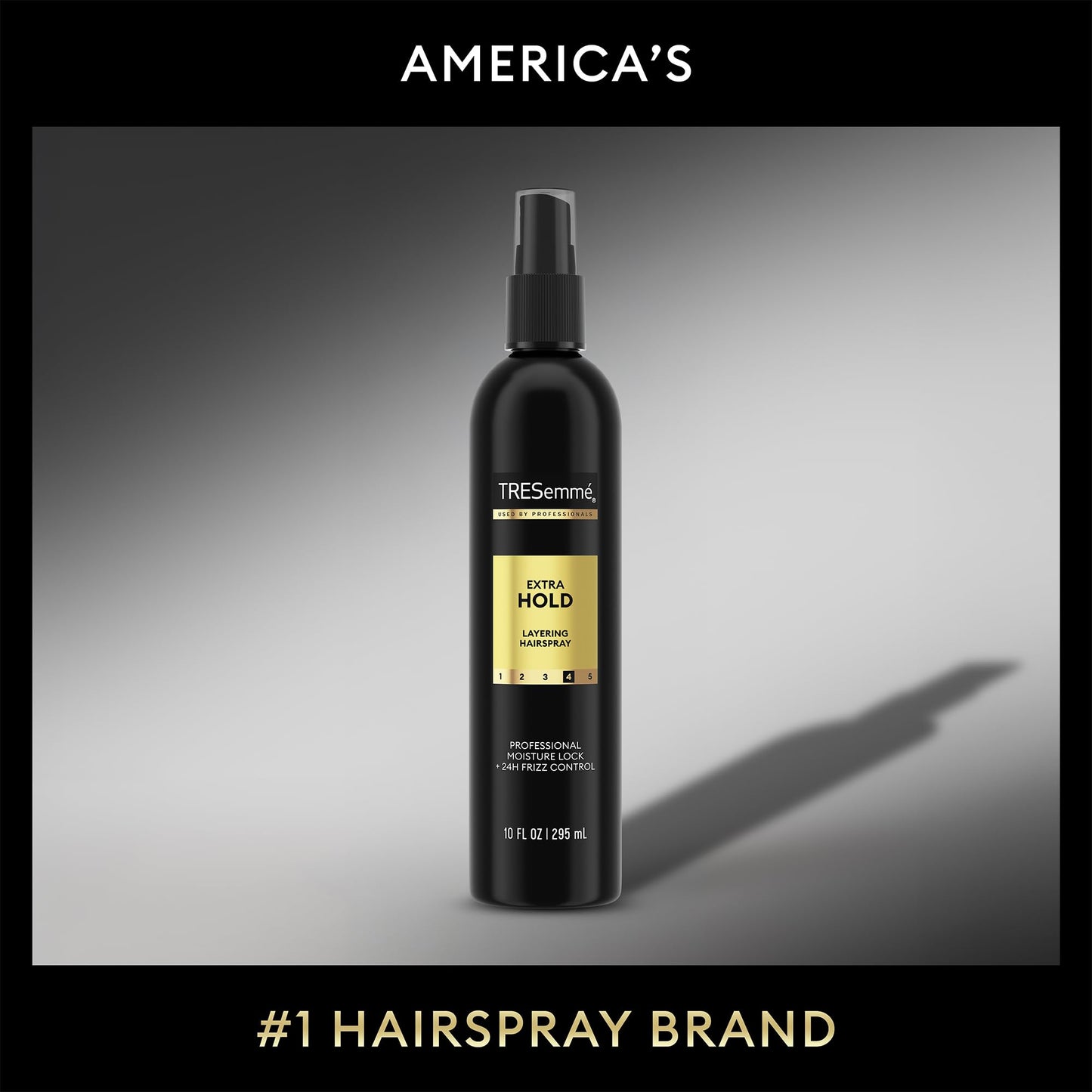 TRESemmé Extra Hold Hairspray, Non-Aerosol 3-Pack, 24H Hold & Frizz Control + Keratin Repair Hair Mask