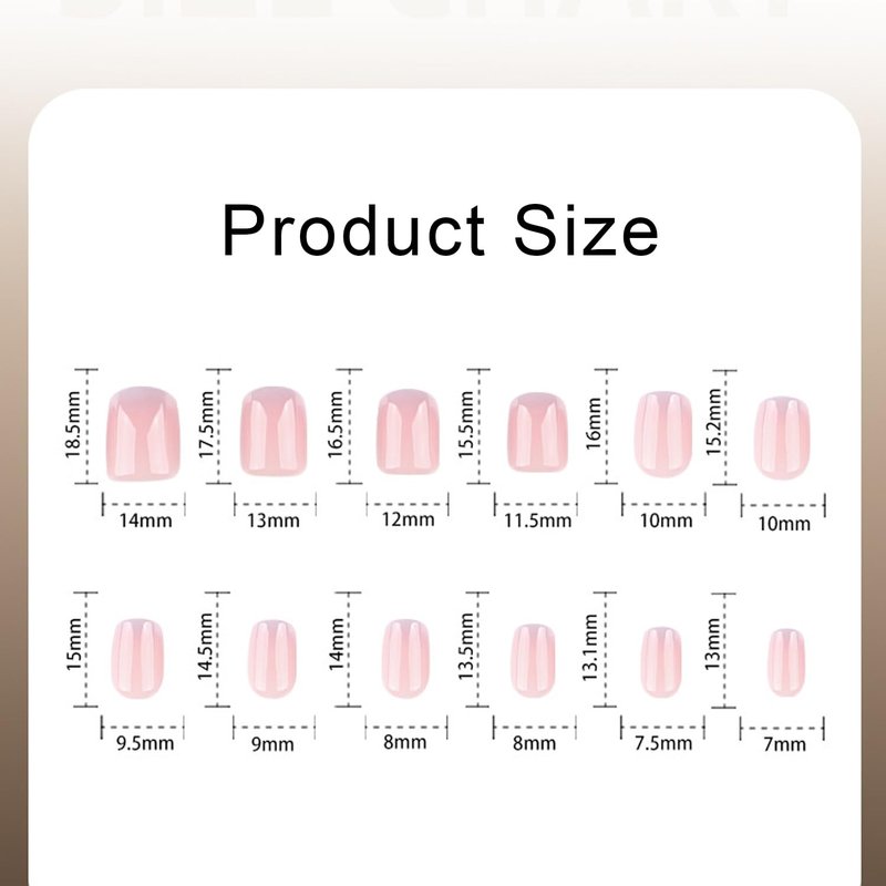 Ombre French Tip Press on Nails Short Square Fake Nails Purple Gradient False Nail Acrylic Artificial Stick on Nail for Women 24Pcs