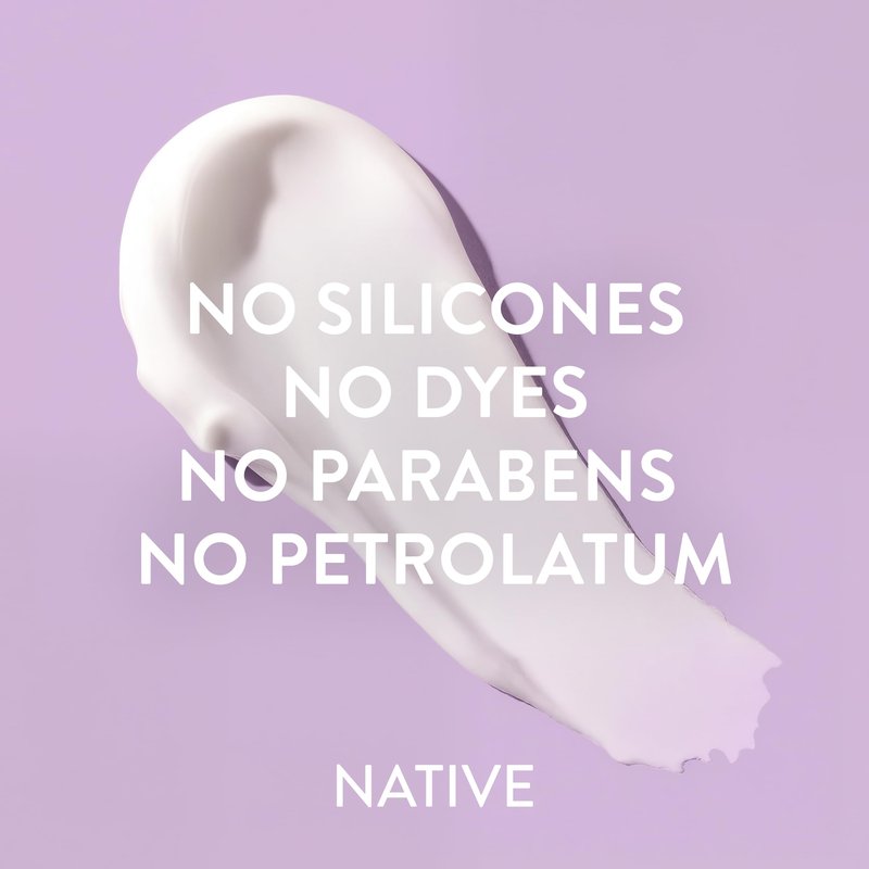 Native Body Lotion Contains Naturally Derived Plant-Based Moisturizers for Women and Men | Restores Dry Skin, Lilac & White Tea, 16.5 fl oz