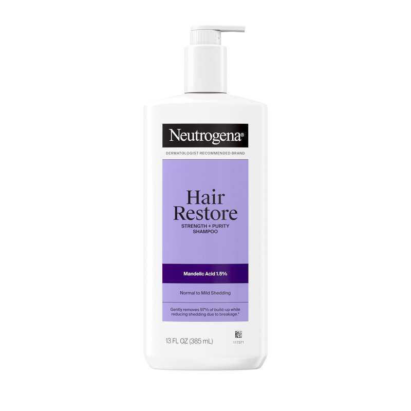 Neutrogena Hair Restore Strength + Purity Sulfate-Free Shampoo, 13 fl oz