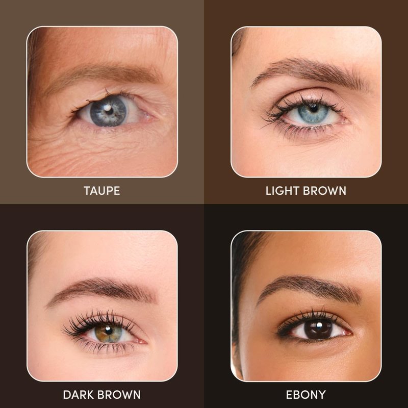 Ravie Beauty Easy Everyday™ Brow Pencil - Best Eyebrow Pencil for Women, Smudge Proof Hair-Like Strokes, 1.2mm Precision Tip with Spoolie, Vegan (Taupe)