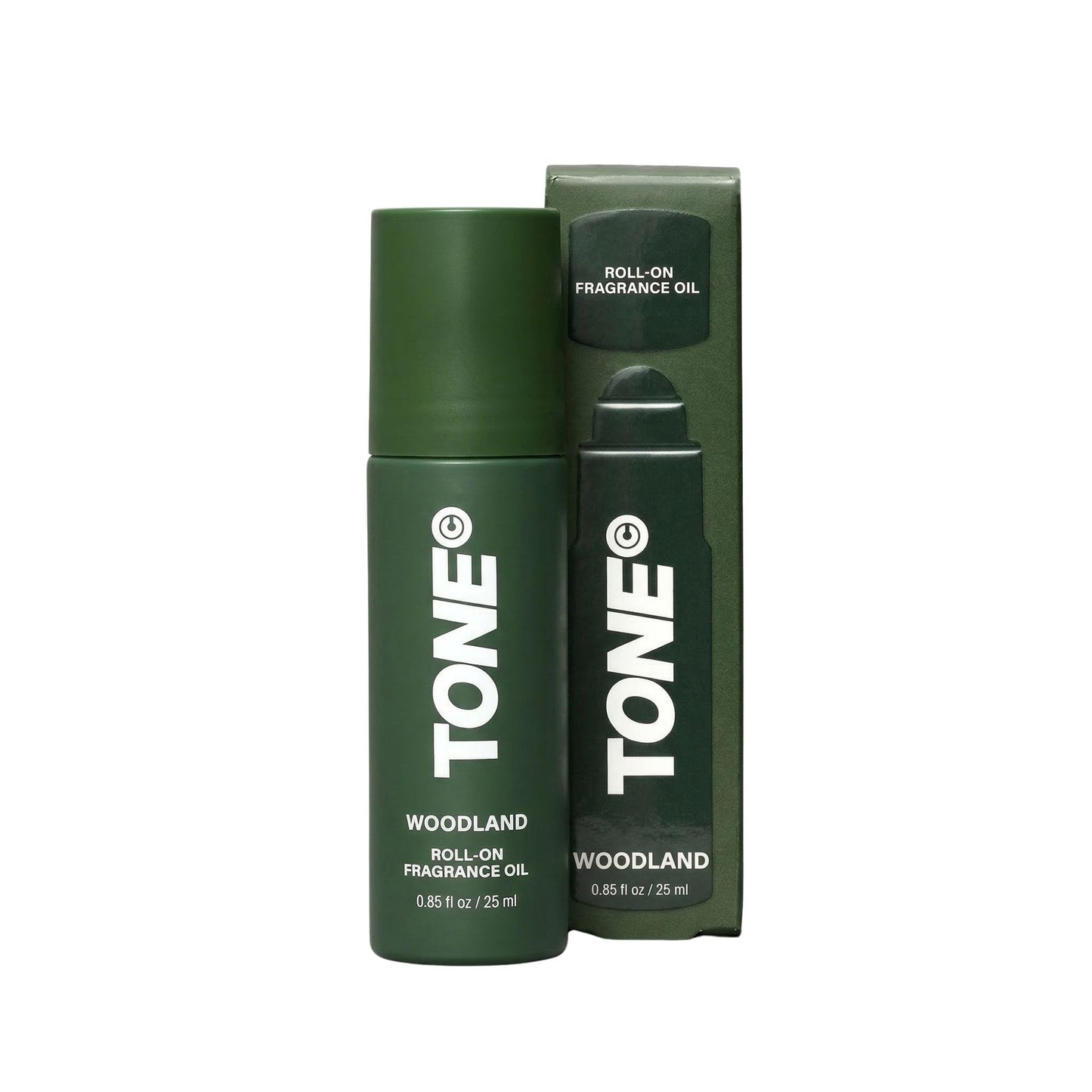 TONE Roll-on Fragrance Oil for Men, Woodland, Fragrance Oil with Notes of Vanilla, Cedar, and Cypress, 0.85 fl oz