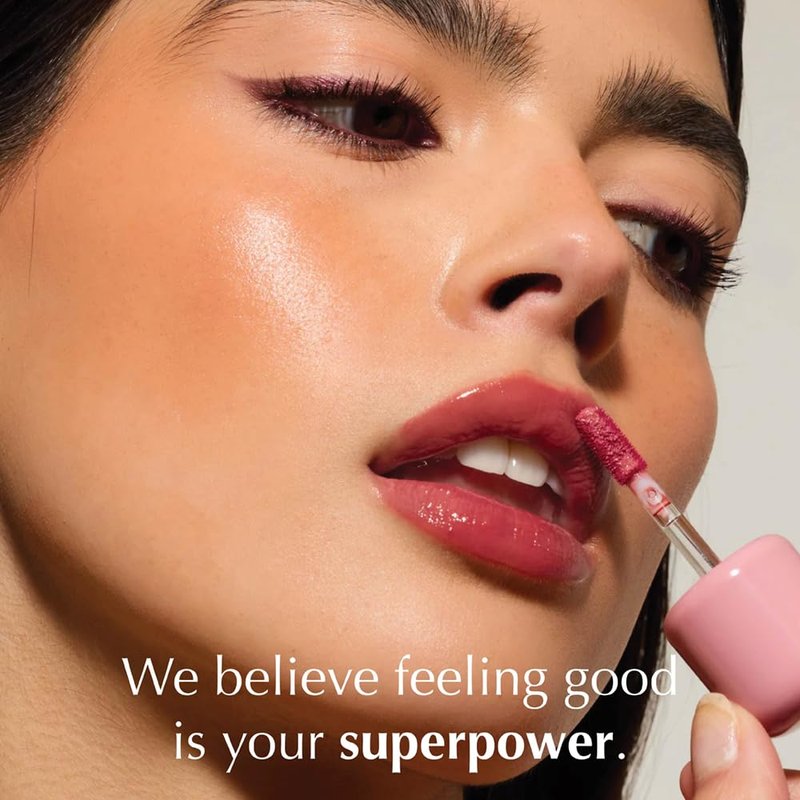 PERSONA Cider Cloudtint Lip Gloss Stain | Hydrating Gloss-to-Tint Hybrid | High Shine + Long-Lasting Color | With Squalane, Glycerin + Ceramide Complex | Buildable, Vegan, Cruelty-Free | Made in USA