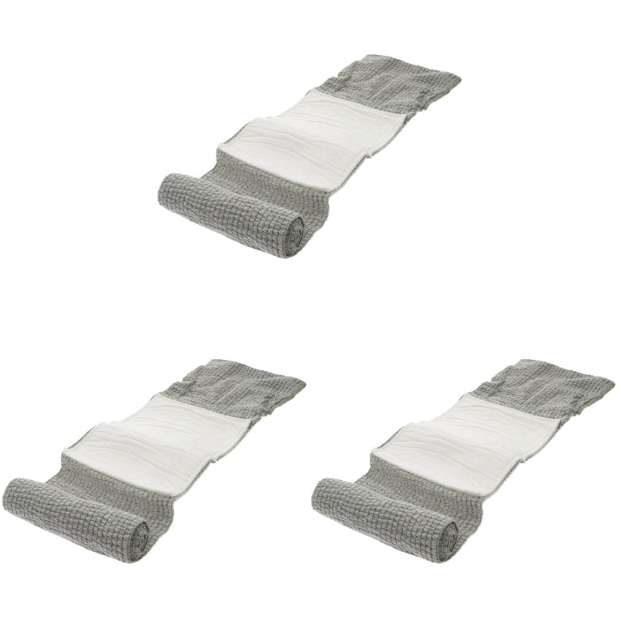 Hemoton 3-Pack Elastic Bandage Wraps 70.86In Compression Support for Ankle Knee Wrist Injury Aid and Sports
