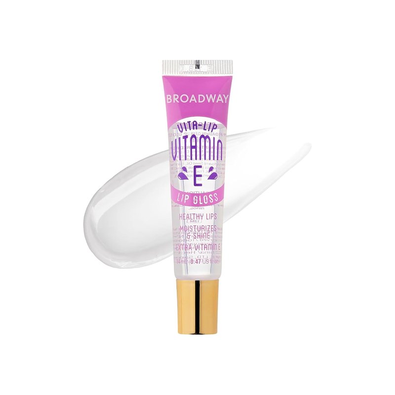 Ruby Kisses Vita-Lip Clear Lip Gloss - Ultra-Hydrating Formula with Vitamin E | 48 Pack, High-Shine Finish