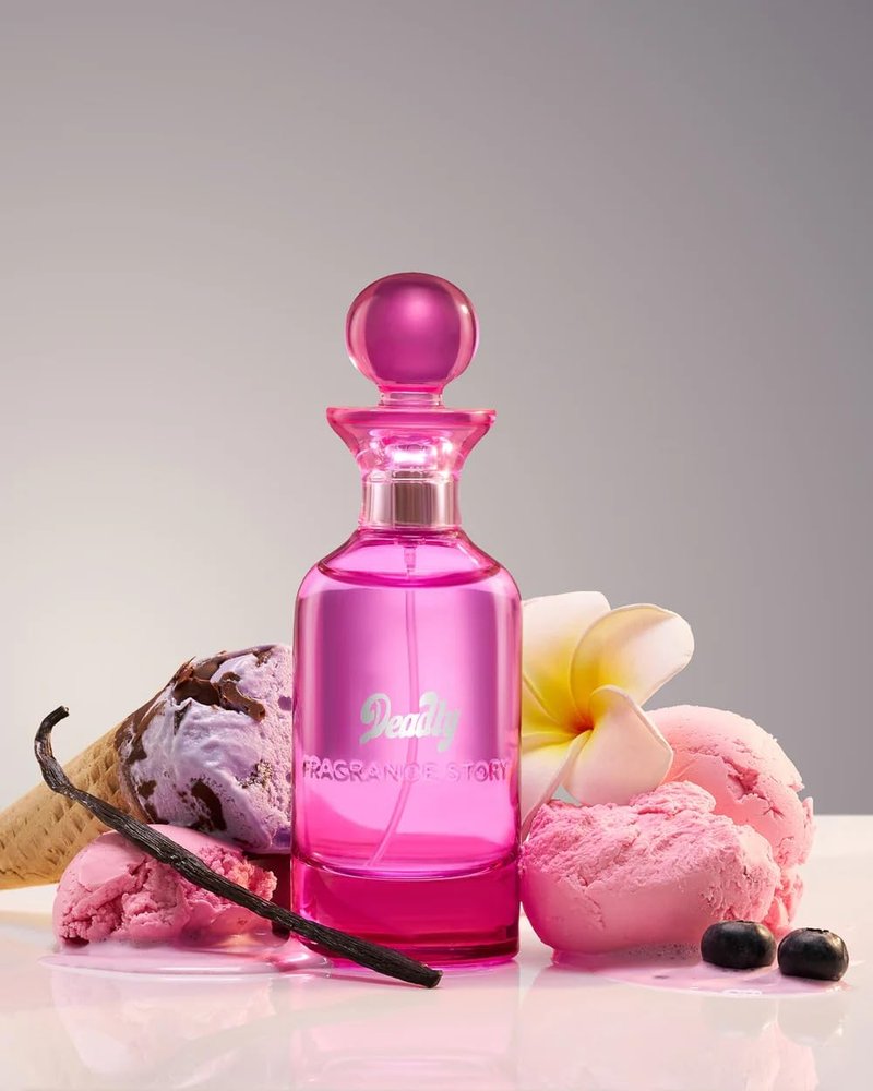 FRAGRANCE STORY Deadly for Women – Long Lasting Eau de Parfum Spray – Warm Floral Vanilla Perfume with Jasmine Sambac, Cashmeran & Bourbon Vanilla