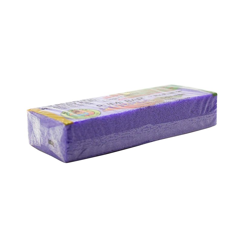 Mr. Pumice Purple PUMI Bar - Extra-Coarse, Pumice Stone for Feet Callus Remover, Pedicure Tools for Feet, Foot Scrubber for Dead Skin Remover, Foot Care, 1 Pack