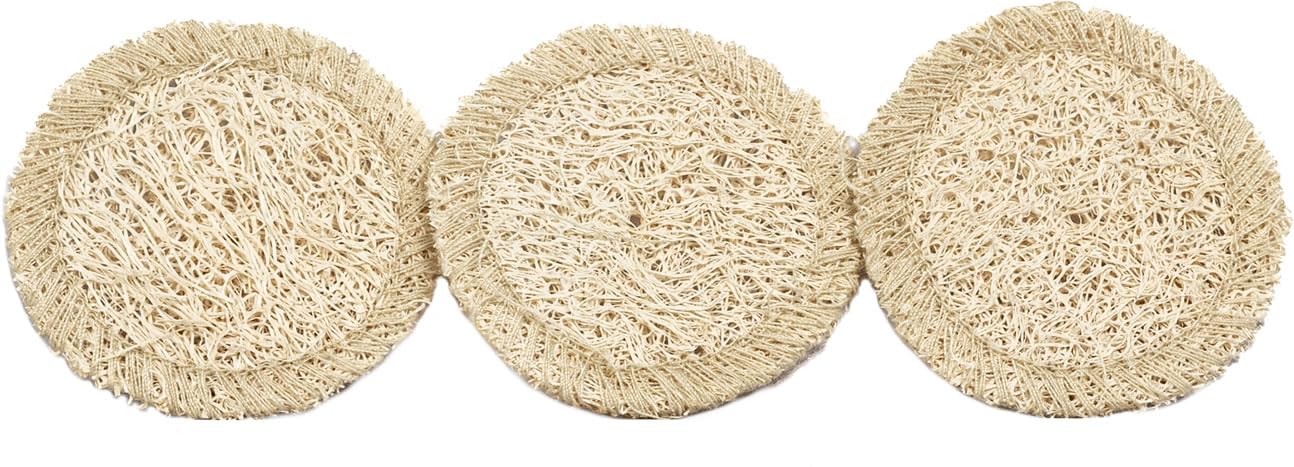 Peruvian Loofah Facial Disks - 9 Pack