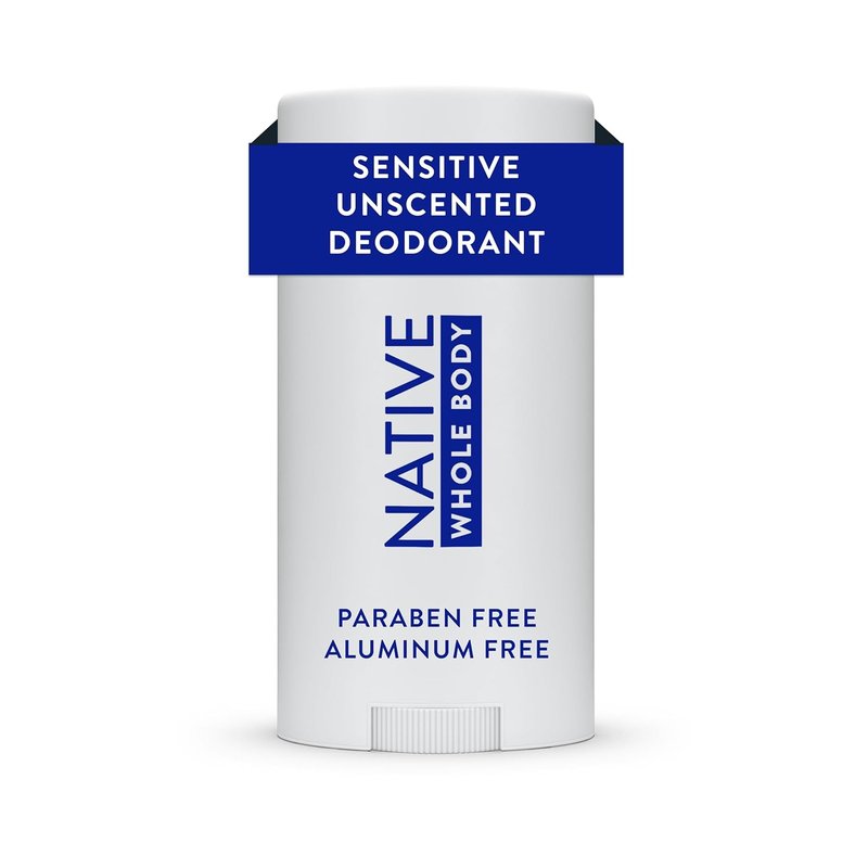 Native Aluminum-Free Deodorant - Natural Ingredients for 72HR Odor Control | Unscented, Baking Soda & Coconut Oil