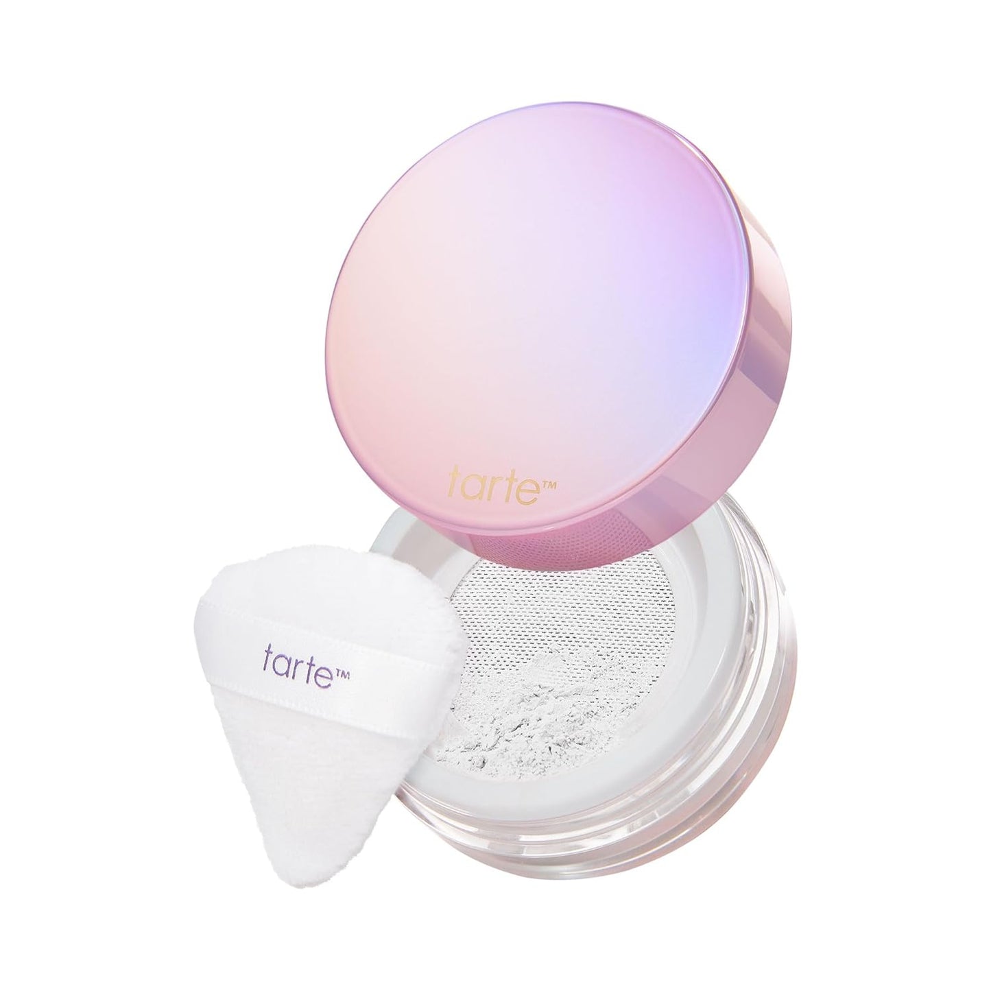 Tarte Creaseless Setting Powder - Lightweight Loose Face Powder for Longwear Finish | Vegan & Oil-Absorbing Formula