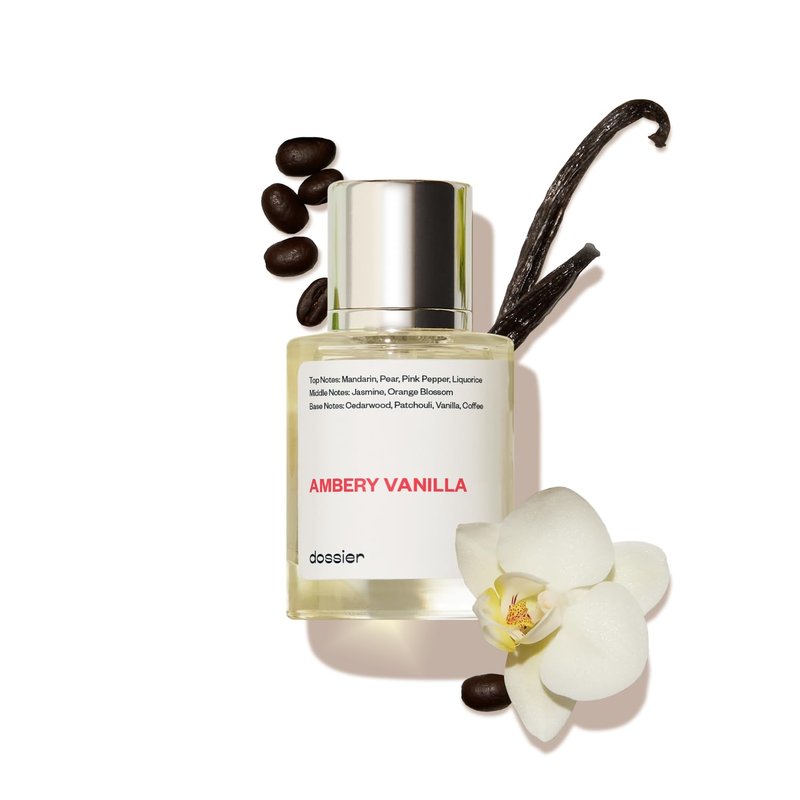 Dossier - Ambery Vanilla - Eau de Parfum - Long-lasting Fragrance - Feminine - 3.4Oz (100ml)