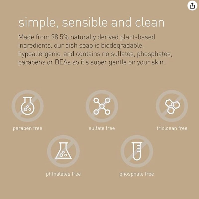 simplehuman Moisturizing Liquid Hand Soap Refill - Fragrance-Free, 34 Fl Oz Pouch