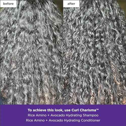 Briogeo Curl Charisma Rice Amino + Avocado Hydrating Conditioner, Define and Moisturize Wavy, Curly, and Coily Hair, Minimize Frizz, Sulfate-free, Vegan, Cruelty-Free