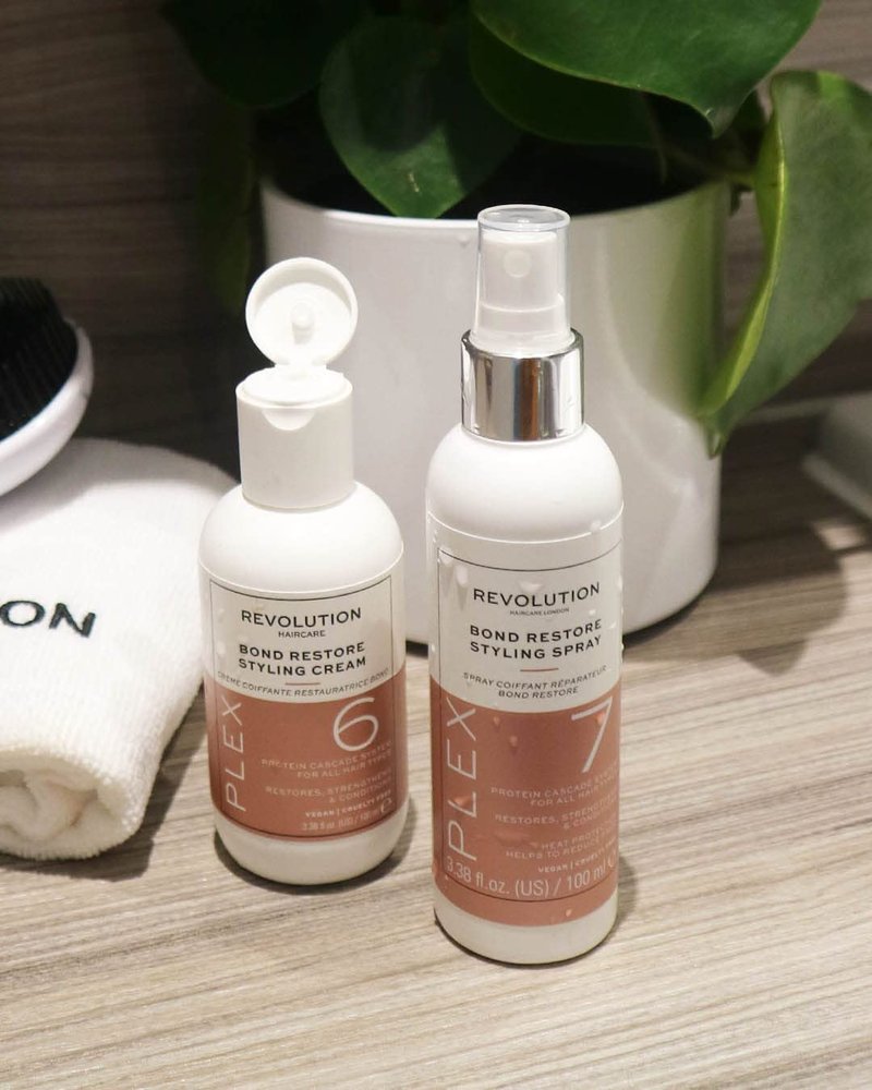 Plex 7 Bond Restore Styling Spray - Heat Protectant & Shine Enhancer | Vegan, 100ml