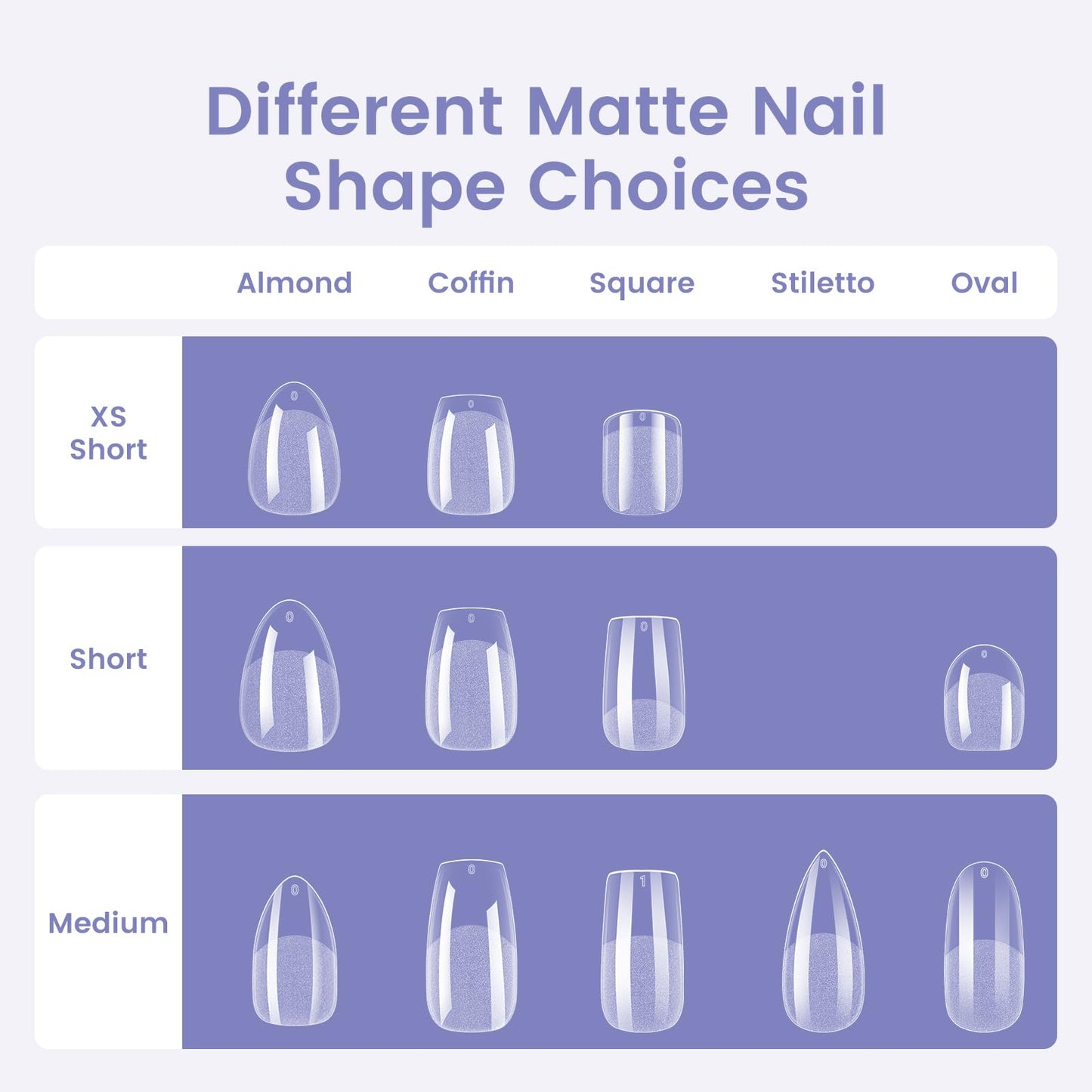 Wilfniee Medium Almond Nail Tips: 240PCS Soft Gel Clear Almond Pre-Shaped Nails Tips, 12 Sizes Full Cover Fake Press on Nails for Acrylic Nail Tip Home DIY Salon Nails