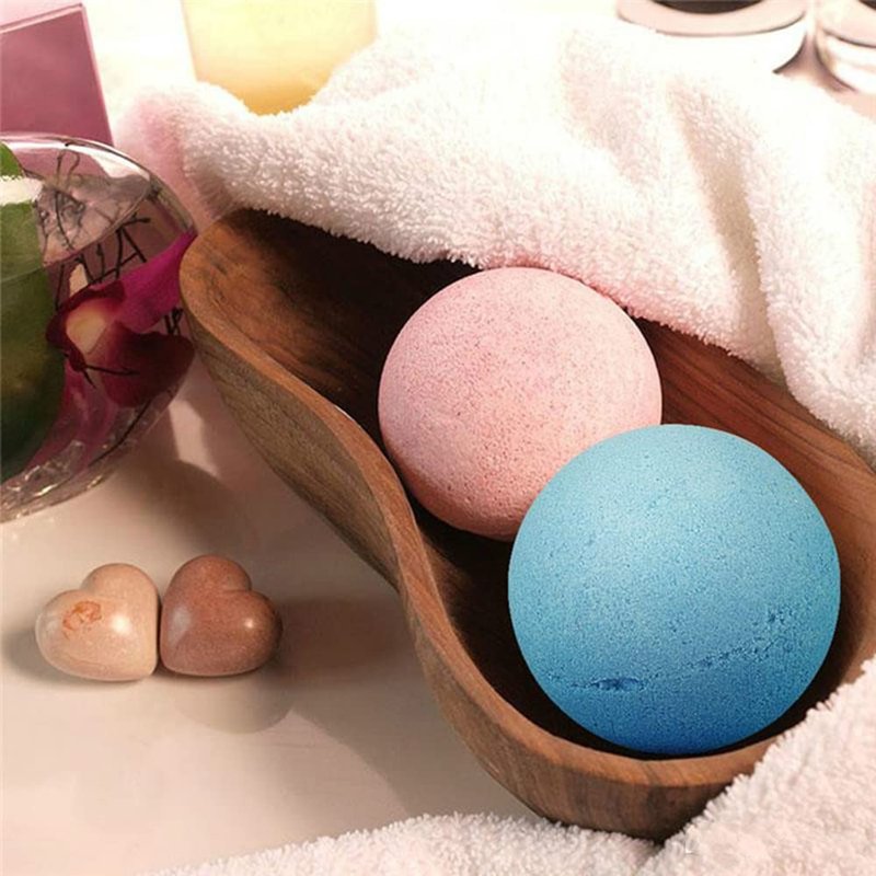 LeapLife Bath Bombs Gift Set,Organic Handmade Large Fizzer with 100% Natural Materials for Kids, Women Men, Best Gift for All Festivals including lemon, rose, lavender, vanilla, green tea, ocean(6pcs)