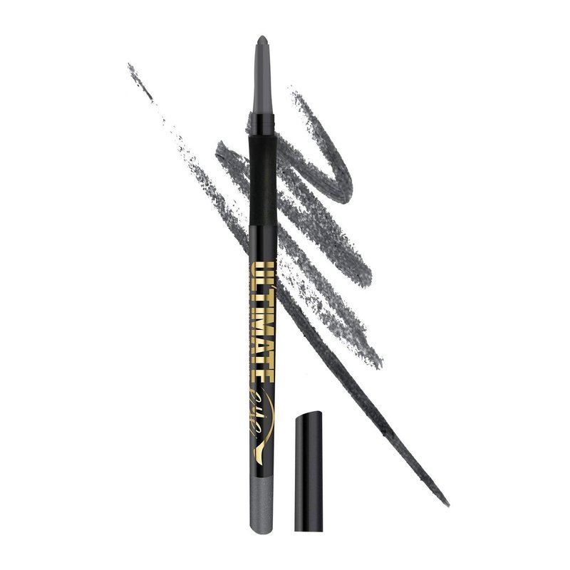 L.A. Girl Ultimate Intense Stay Auto Eyeliner - Long-Lasting Charcoal | Smooth Application