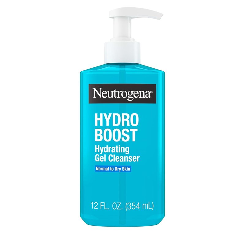 Neutrogena Hydro Boost Face Wash - Hydrating Gel Cleanser with Hyaluronic Acid | 12 fl. oz, Hypoallergenic