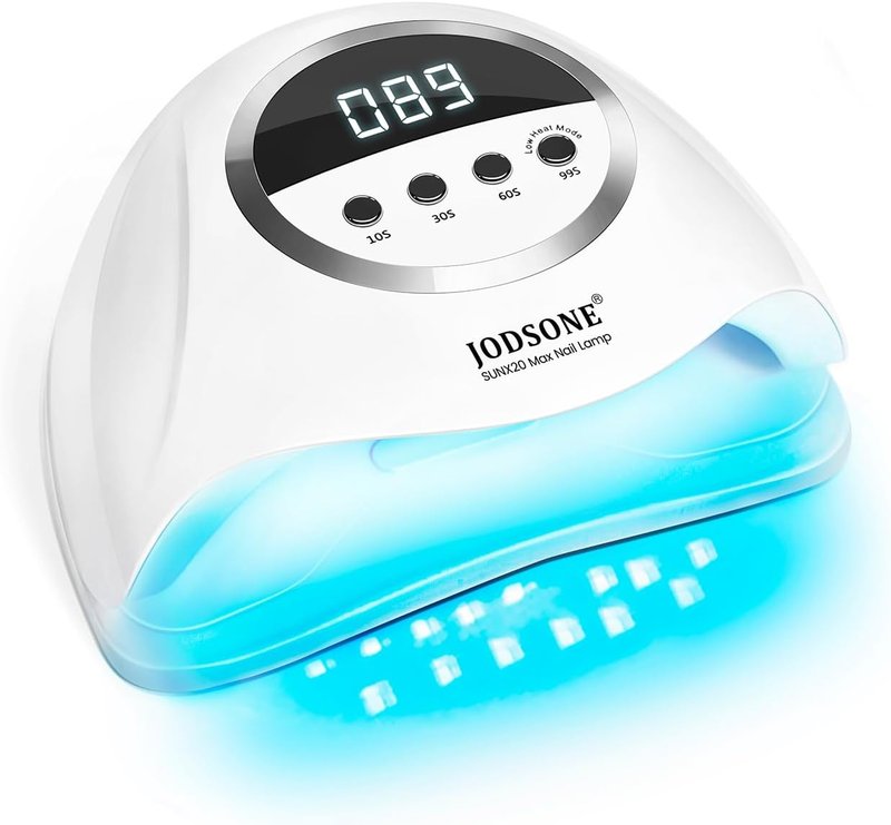 JODSONE UV LED Nail Lamp - 320W Gel Nail Dryer with 72 Light Beads & Automatic Sensor | 4 Timers