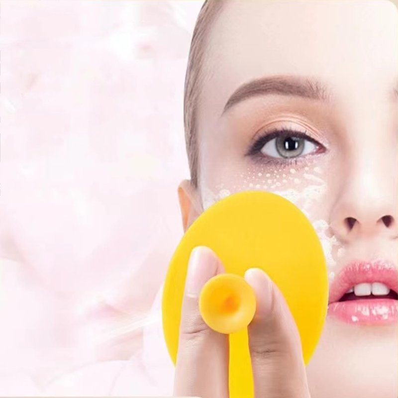 Face Scrubber, Silicone Face Scrubber, Soft Silicone Facial Cleansing Brush Face Exfoliator Blackhead Acne Pore Pad Cradle Cap Face Wash Brush for Deep Cleaning Skin Care 8 Pack