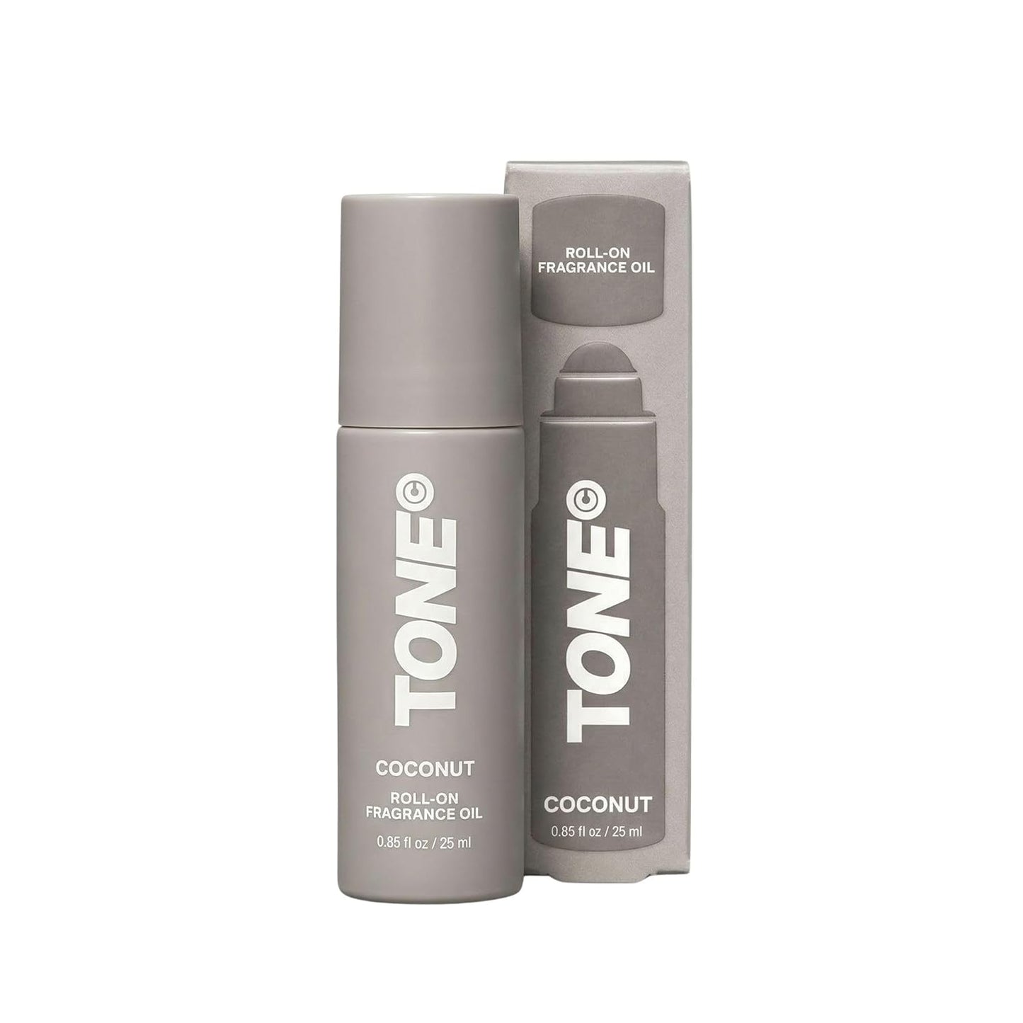 TONE Roll-On Fragrance Oil for Men - Coconut, Vanilla & Sandalwood Scent | 0.85 fl oz