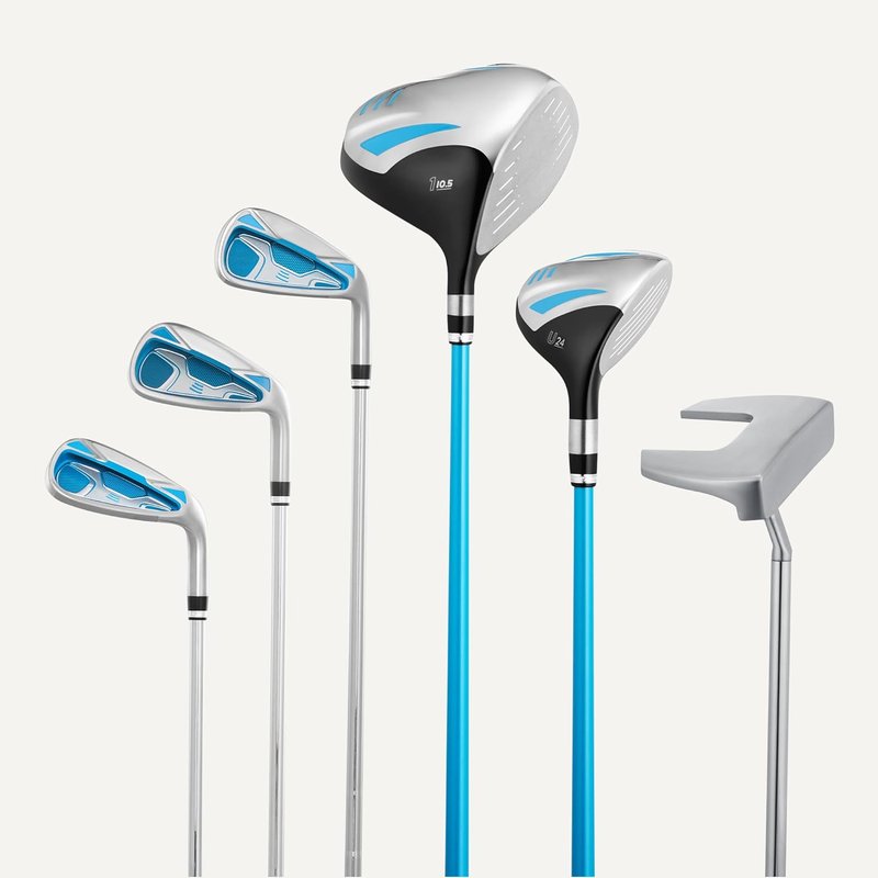 Golf Club Set - 6-Piece with Stand Bag | Oversized Clubface & Low Center of Gravity