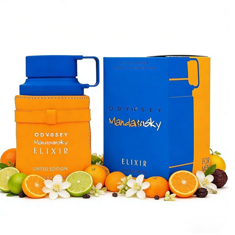 Odyssey Mandarin Sky Elixir Limited Edition for Men -EDP Spray,3.4 oz(100ml)
