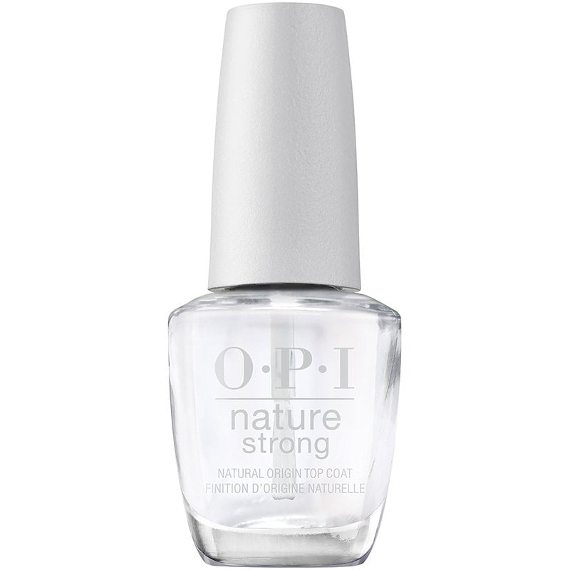 OPI Nature Strong Top Coat | Natural Origin, Vegan Nail Polish Top Coat | Protects Nails & High Gloss Shine
