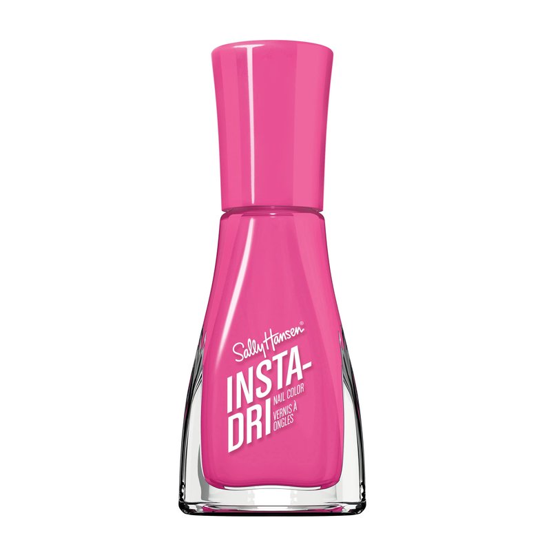 Sally Hansen Insta-Dri Nail Polish | Quick Dry, Long Lasting, Streak-Free Shine | Opaque, Glossy | Opaque, Glossy | 281 Beet-ing Heart | Bright Pink Nail Color