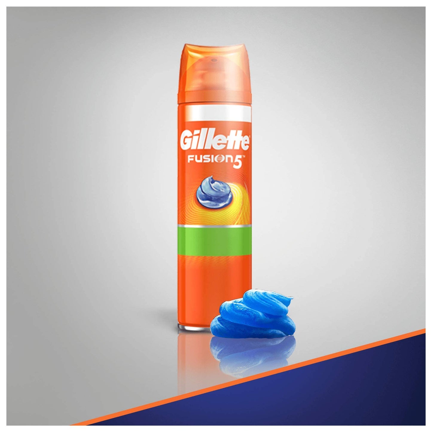 Gillette Fusion5 Ultra Sensitive Men's Shaving Gel 200 ml, Leaves Skin Feeling Clean and Comfortable