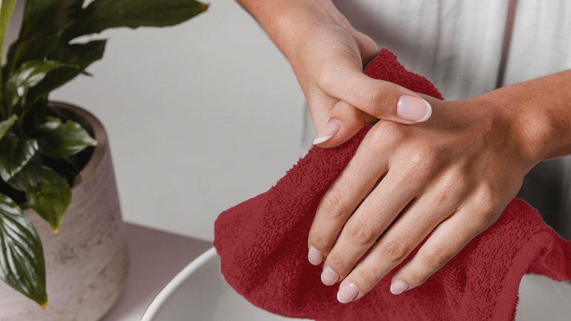 Avalon Towels Cotton Washcloths – (Pack of 36) Size 12x12 Inches, 100% Ring Spun Cotton, Soft & Absorbent Face Towels, Gym Towels, Hotel and Spa Quality, Reusable Fingertip Towels (Red)