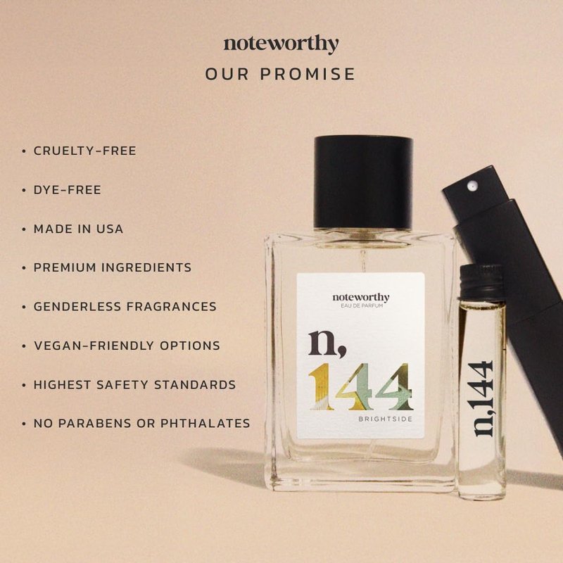 Brightside Eau De Parfum - Citrus & Vanilla | Long-Lasting Unisex Fragrance for Any Occasion | 100ml