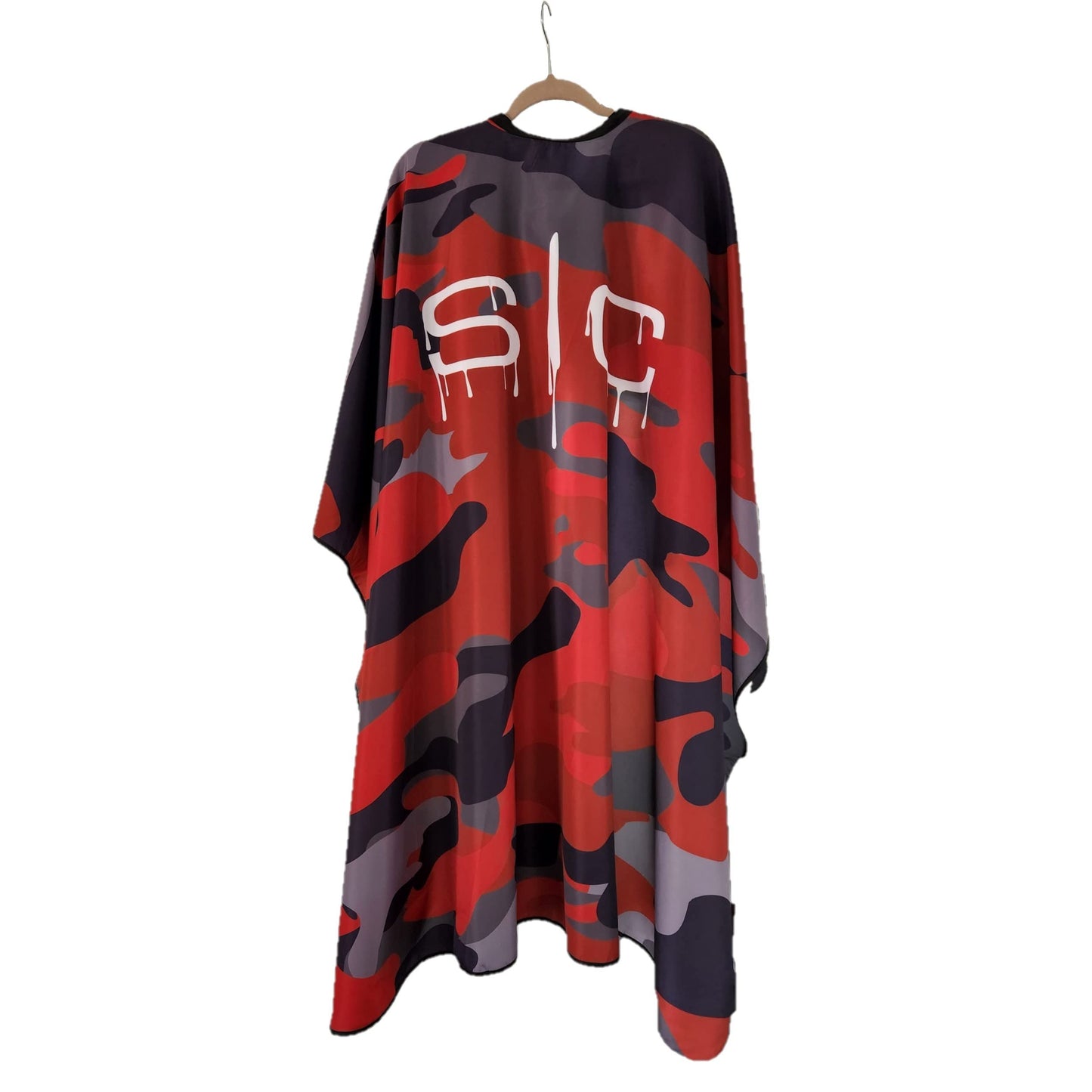 Stylecraft Professional Barber Water Resistant Hair Cutting Cape One Size (Red Camo)…