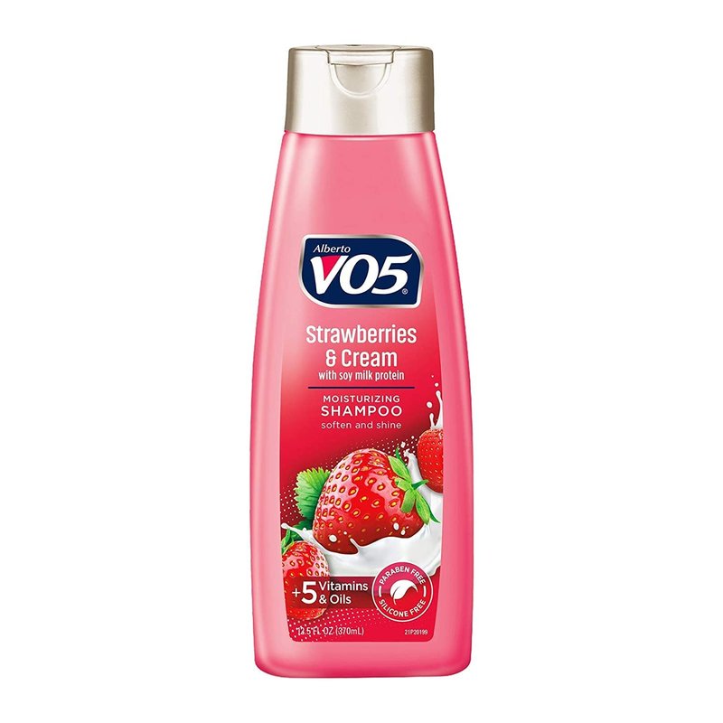 Moisture Milks Shampoo, 15 Oz, Strawberries by Vo5 (Pack of 2)