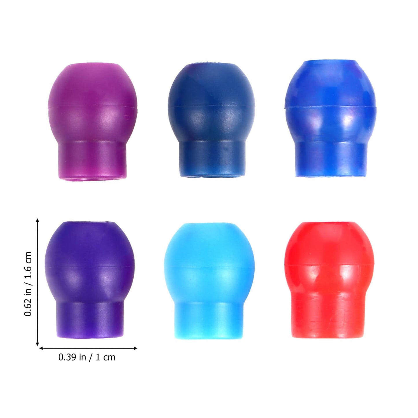 GLEAVI 8pcs Stethoscope Earplugs Replacement White ： Stethoscope Ear Tips Replacement Stethoscope Ear Pieces Earbuds for Stethoscope Parts Accessories White