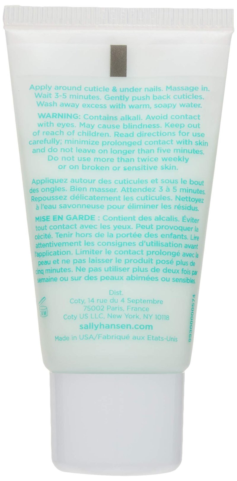 Sally Hansen Nail Treatment Problem Cuticle Remover™ | Eliminates Thick & Overgrown Cuticles | pH-Balanced Formula Infused with Aloe Vera | Gently Soothes & Conditions Cuticles