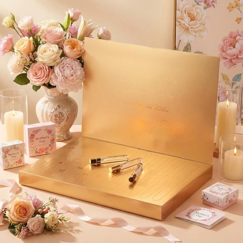 LOVERY 24-Piece Beauty Perfume Sets Gifts Set, Unique Gifts for Women - Mothers Day Gifts for Mom, Wife, Teen Girls, Floral Fragrance Sampler, Travel-Size Perfumes
