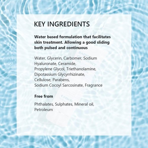 Radio Frequency Gel for Use with RF Facial Machine, Conductive Gel for Face Microcurrent, Use for Skin Soothing and Hydrating, 300g Tube