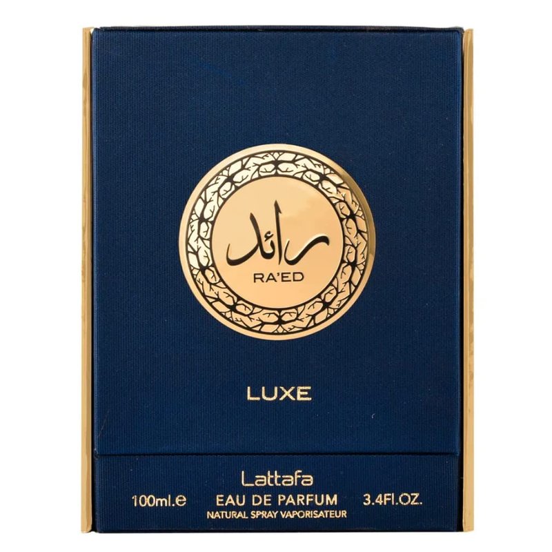 Lattafa Perfumes Ra'ed Gold Luxe Eau de Parfum Spray for Men, 3.4 Ounce