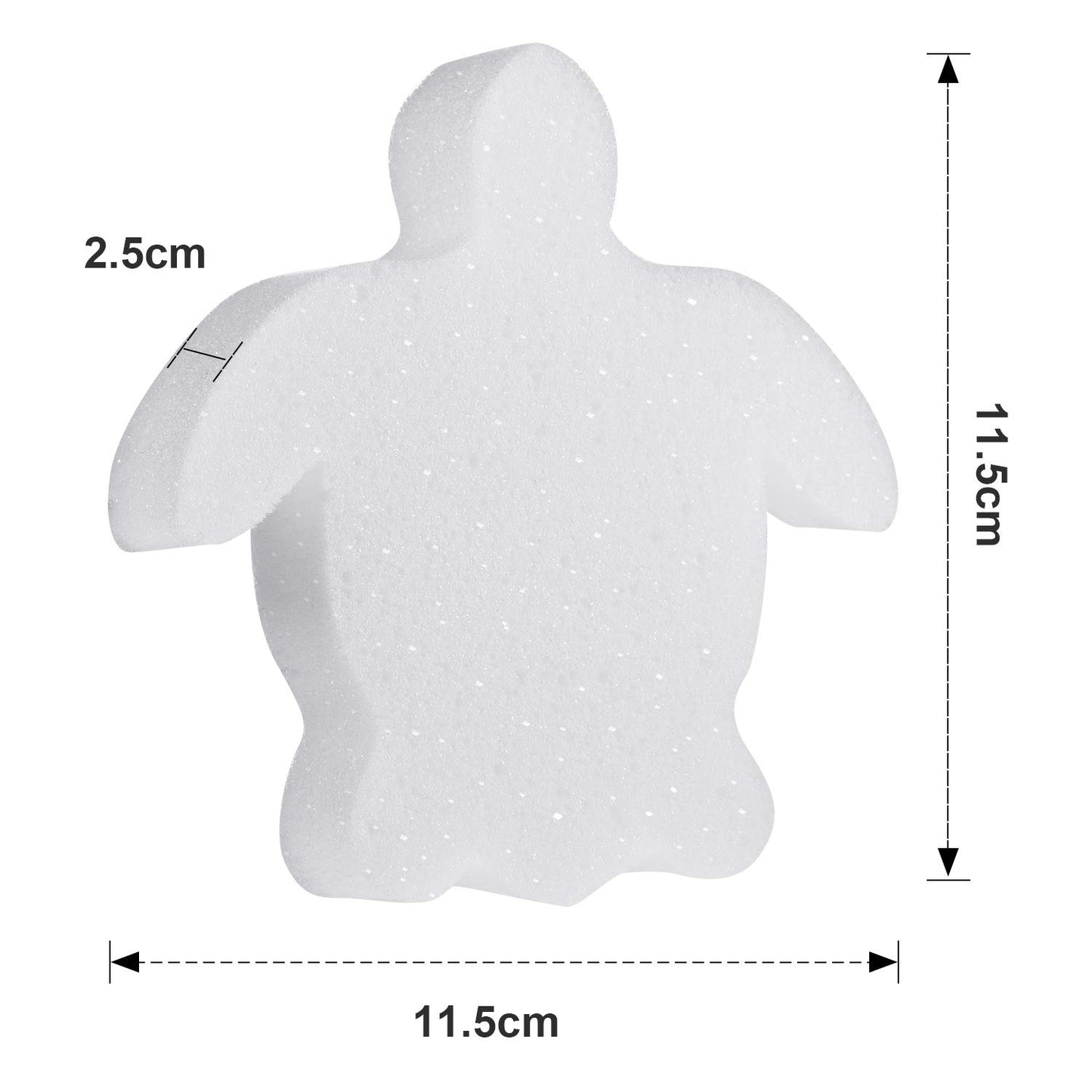 Boao 16 Pieces Oil Absorbing Sponge for Hot Tub Swimming Pool and Spa(Turtle,White)