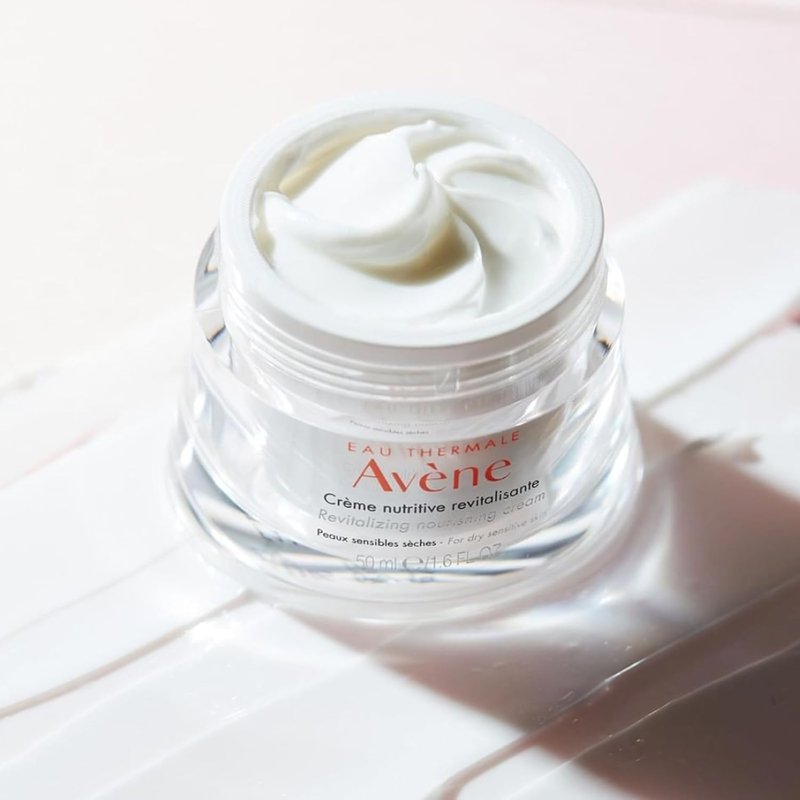 Avène Revitalizing Nourishing Cream - Ultra Nourishing Face Moisturizer | Non-Comedogenic, 1.6 Fl Oz