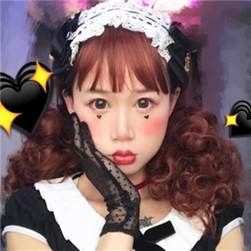 Black Liquid Eyeliner Stamp - Heart Shape Waterproof Makeup Pen | Long-Lasting Smudge-Proof 1 PC