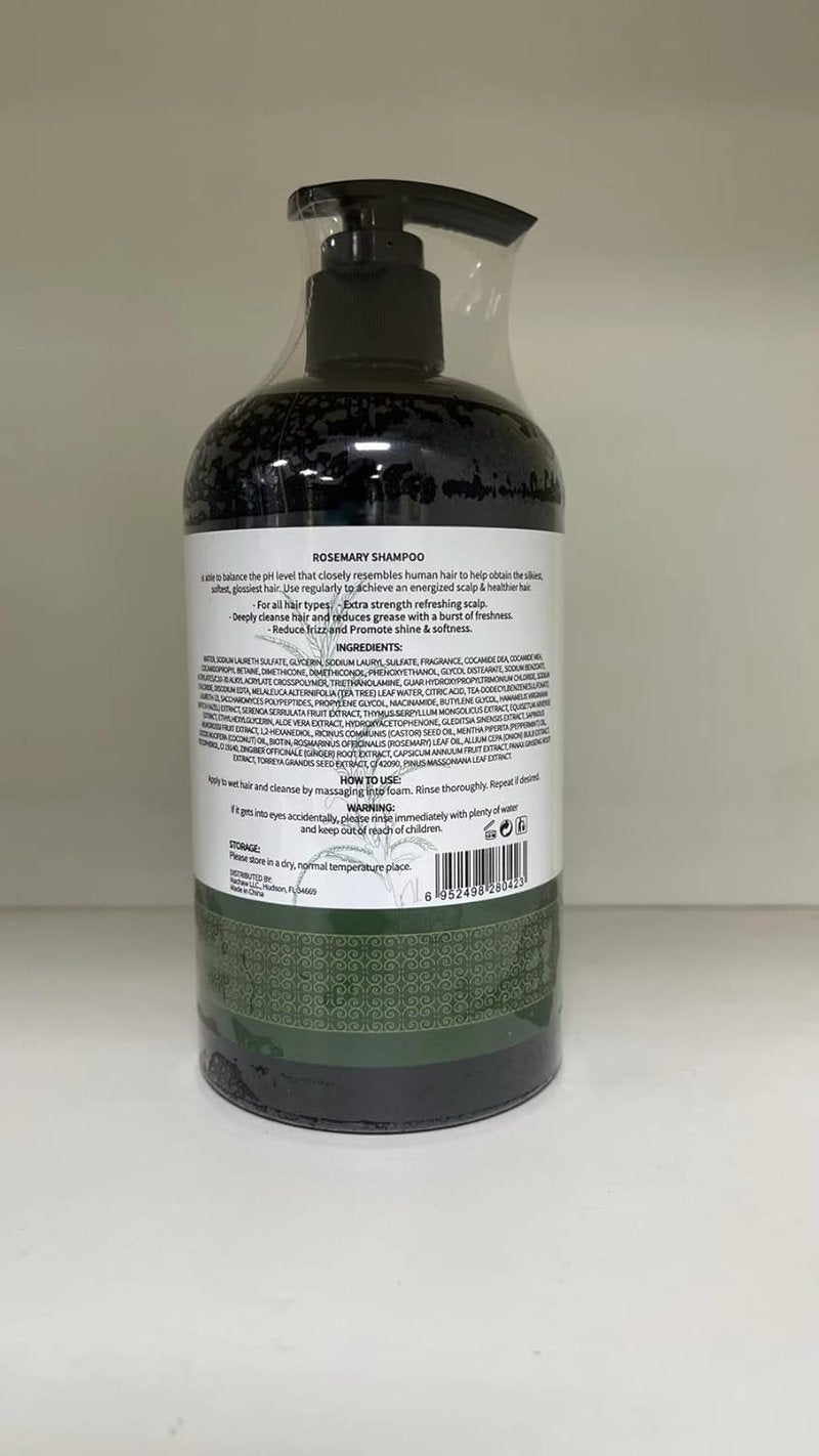 Hair Growth Shampoo - Rosemary, Red Onion & Biotin Formula for All Hair Types | 500ml