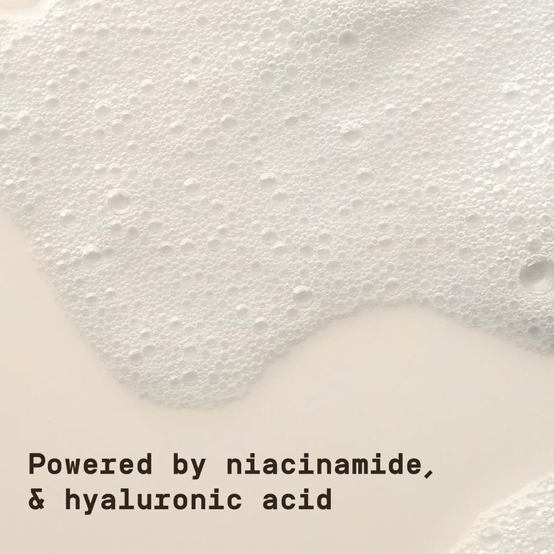 PAPATUI Hydrating Men's Face Cleanser - Niacinamide & Hyaluronic Acid | Unscented | 8 oz