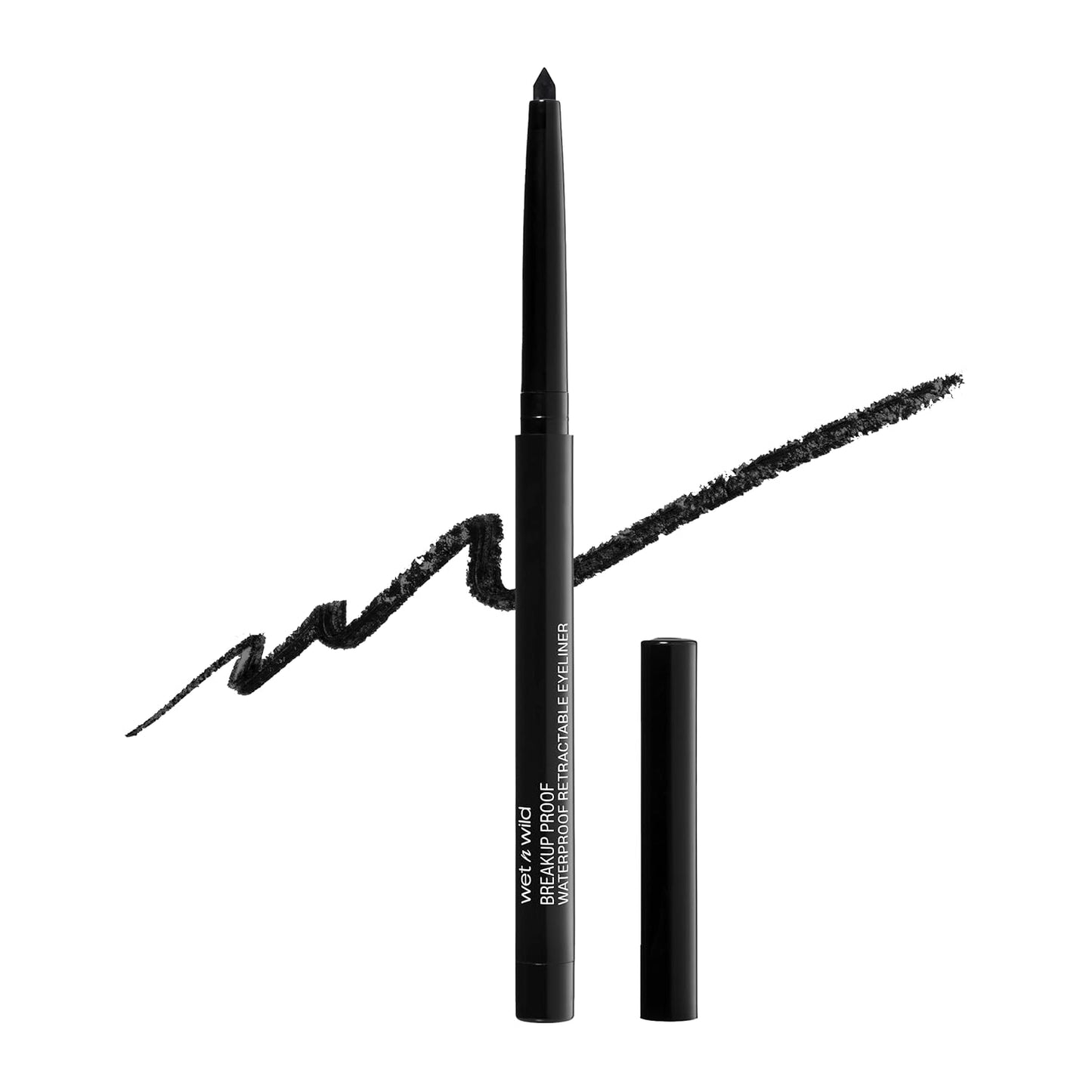 Wet n Wild Mega Last Liquid Eyeliner - Waterproof, Smudge Resistant, Quick Drying | Blackest Black, 16-Hour Wear